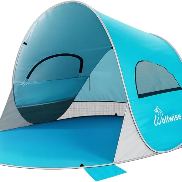Wolfwise pop-up rannatelk perele rannal